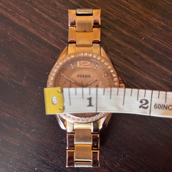 FOSSIL Rose Gold Watch - Picture 6 of 6